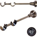 ДВОЙНОЙ КРОНШТЕЙН 16+16 АНТИЧНЫЙ ЗОЛОТОЙ КАРДИН