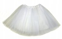 # ЮБКА Из ТЮЛЯ на подкладке ЮБКА 50см БЕЛАЯ