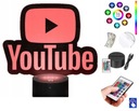 Настольная лампа YouTube 16 цветов LED PLEXIDO