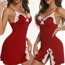 СЕНСОРНЫЙ КРУЖЕВНОЙ НОЧНОЙ ЖЕНСКИЙ ПИЖАМНЫЙ КОМПЛЕКТ СЕКСУАЛЬНЫЙ КОРОТКИЙ РУКАВ