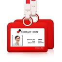 Идентификационный бейдж на крышке держателя кейса