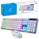 НАБОР ИГРОВОЙ КЛАВИАТУРЫ, МЫШЬ С RGB ПОДСВЕТКОЙ