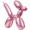 Розовые металлические шарики для моделирования