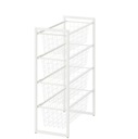 JONAXEL Каркас с проволочными корзинами 25x51x70 см
