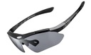Спортивные очки для велоспорта с поляризацией, сменными линзами UV400 ROCKBROS 10003