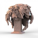 Бюст космического волка Люпус