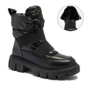 ЧЕРНЫЕ ЖЕНСКИЕ СНЕЖНЫЕ БОТИНКИ FERORY 38