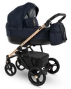 CAMARELO BELAGIO Детская коляска МНОГОФУНКЦИОНАЛЬНАЯ 4в1 | 05 темно-синий