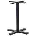 Podstawa do stołu pojedyncza nóżka do stolika postument czarna