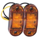 10-30V 2LED FEU DE POSITION LATÉRAL LATÉRAL PHARE CLIGNOTANT À HAUTE J8photo 9