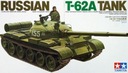 1/35 Ruský T-62A Tank Tamiya 35108 Značka Tamiya