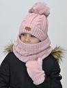Детская шапка с утеплителем и флисом, польский комплект