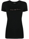 EMPORIO ARMANI dámske tričko NEW BLACK L Dominujúca farba čierna