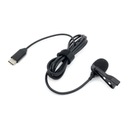 Миниатюрный петличный микрофонный зажим, вход USB C