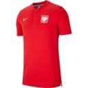 KOSZULKA POLSKI NIKE POLO SLAM KOSZULKA KIBICA SPORTOWA CZERWONA ROZM M