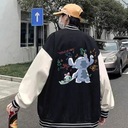 Бейсбольная куртка с капюшоном Lilo Stitch