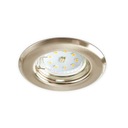 Потолочный светильник, галогенный декоративный светильник, матовый хром