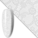 Folia Transferowa Do Paznokci Hybryd Żeli 80cm White Collection Biała Nr21
