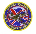 SPITFIRE SQUADRON — нашивка HEROES OF THE SKY’S