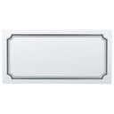 Настенное зеркало со светодиодной подсветкой 120 x 60 см серебро ARROMACHNES