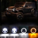 5.75 INCHES HEADLIGHT HEADLIGHT LED FRONT MOTORCYCLE 60W WHOLE RING HALOGEN ENGINE  photo 11