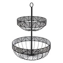 ФРИЗ-УЗОР, 2-Х ЯРУСНАЯ КОРЗИНА ДЛЯ ФРУКТОВ, 2 уровня