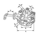 SOPORTE DE ESCOBILLAS SOPORTE SZOTEK 333967 HC-CARGO 