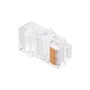 Вилка RJ45 8P 8C прямой провод CAT.5E 100шт.