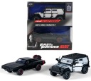 JADA Auta 2Pak Jeep Wrangler Dodge Charger 1:32