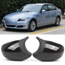НИЖНЯ ЗАХИСТ ДЗЕРКАЛА БІЧНОГО L/R DO BMW SERII 3 E90 BLYSZCZACY ЧОРНИЙ  фото 9