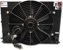 CHŁODNICA WENTYLATOR OLEJU HYDR 150L 24V TERMOSTAT