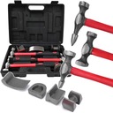 НАБОР МОЛОТОКА И НАКОВАЛЬНИЦЫ 7 шт. 3 МОЛОТКА, 4 НАКОВАЛЬНИ + КЕЙС