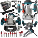 ФРЕЗЕРНЫЙ СТАНОК ВЕРХНЕГО ШПИНДЕЛЯ 2450ВТ 6/8ММ + 12 ФРЕЗ