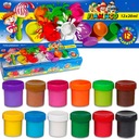 Краски для плакатов 12 цветов х 20мл Фламинго