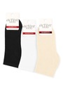 Ponožky dámske nízke bavlnené Marilyn Forte 58 B čierne Kolekcia Skarpetki niskie damskie bawełniane Marilyn