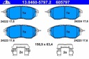 PLAQUETTES FREIN SUBARU LEGACY IV 03-09 3photo 14