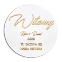 Приветственная доска для свадебного оформления TAB-3DP