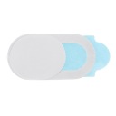 Белый чехол для камеры ноутбука и планшета