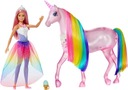 Barbie, Dreamtopia Jednorožec Kúzlo Svetla S Dúhou Materiál plast