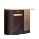 ЭЛИЗА угловой шкаф EZ18/D100NW, дуб венге