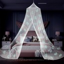 ПОДВЕСНАЯ КАБЕЛЬНАЯ КРОВАТЬ TIPI НАД КРОВАТЬЮ ШТОРА СВЕТИТСЯ В ТЕМНОТЕ