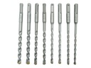 СВЕРЛА ПО БЕТОНУ СВЕРЛА SDS PLUS НАБОР СВЕРЛ 8 ШТ.