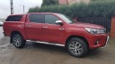 TOYOTA HILUX 2015 > КЕНГУРЯТНИК БІЧНІ СХОДИНКИ СТАЛЬ НЕРЖАВІЙКА ПОТУЖНЕ  (18881044397) фото min 9