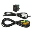 АВТО SPRZET АУДІО AUX PRZEACZNIK ПРОВІД USB АДАПТЕР DO КАБЕЛЯ 1C  (18847678402) фото min 10