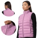 ЖЕНСКИЙ СПОРТИВНЫЙ ЖИЛЕТ НА ПУХЕ 4F С РУКАВАМИ R.S