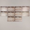 Распечатанные стандартные карты персонажей банды Некромунда Голиаф GAMES WORKSHOP