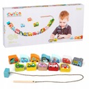 Кубики кубики Деревянные машинки 13 элементов для детей