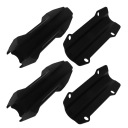 1 PAIRING BLACK PROTECTIONS FRAMES MOTORCYCLE PROTECTION PERID UPADKIEM Z SURFACE ANTI-SLIP  photo 7
