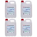 Вода ДИСТИЛЛИРОВАННАЯ ДЕМИНЕРАЛИЗОВАННАЯ 20л (4х5л)