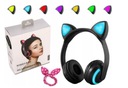 НАУШНИКИ BLUETOOTH КОШАЧЬИ УШИ 7 ЦВЕТОВ LED